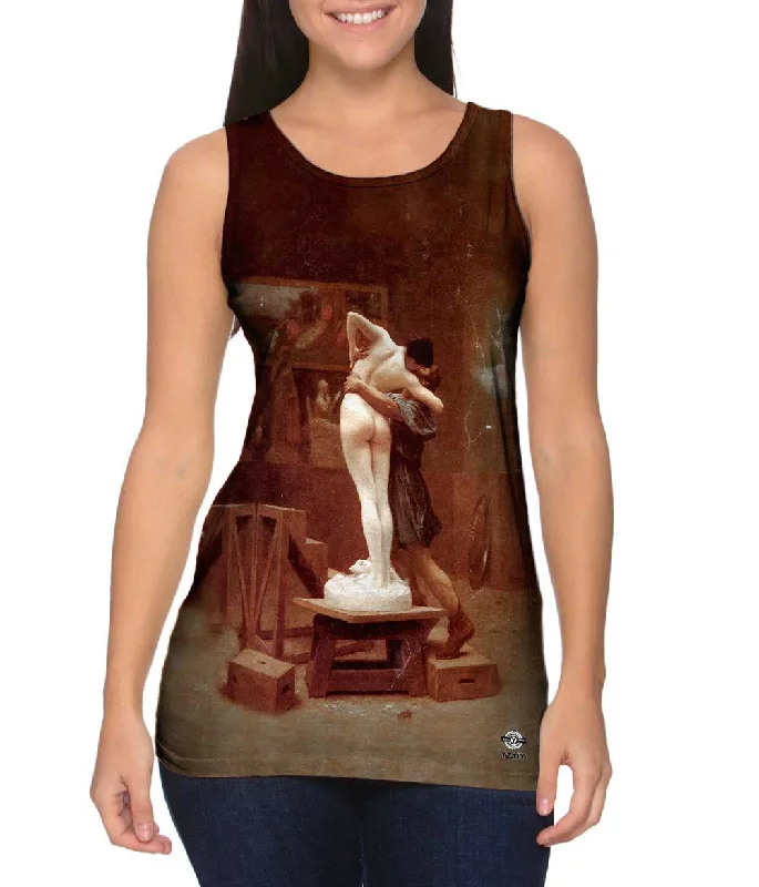 Jean-Leon Gerome - "Pygmalion and Galatea" (1890) Classic Slim Fit Jeans
