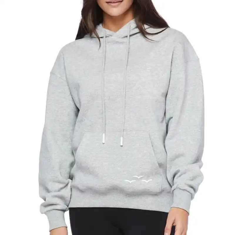 LazyPants Chloe Relaxed Hoodie Hoodie with Ribbed Hem Stretchable Secure