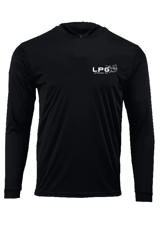 LPG Apparel Co. Performance Fishing Hoodie UPF 50+ Dri-Fit UV Protection Men & Women Long Sleeve T-Shirt Hooded Sweatshirt Casual Wear Street Style LPG Apparel Co. Performance Fishing Hoodie UPF 50+ Dri-Fit UV Protection Men & Women Long Sleeve T-Shirt Hooded Sweatshirt Casual Wear Street Style