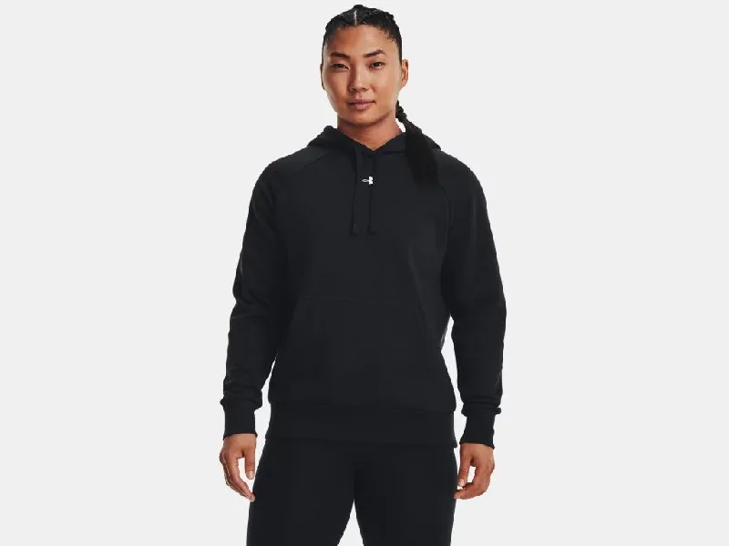 UA Rival Fleece Hoodie Hoodie with Belted Waist Structured Tailored