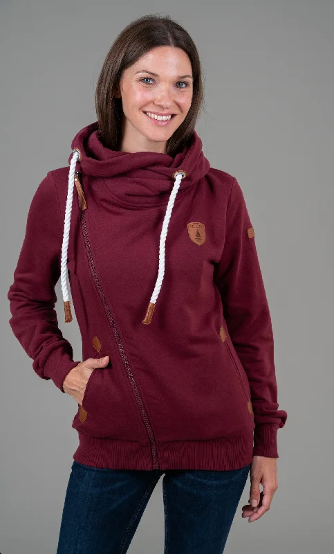 Wanakome Athena Hoodie Hoodie with Batwing Sleeves Loose Dramatic