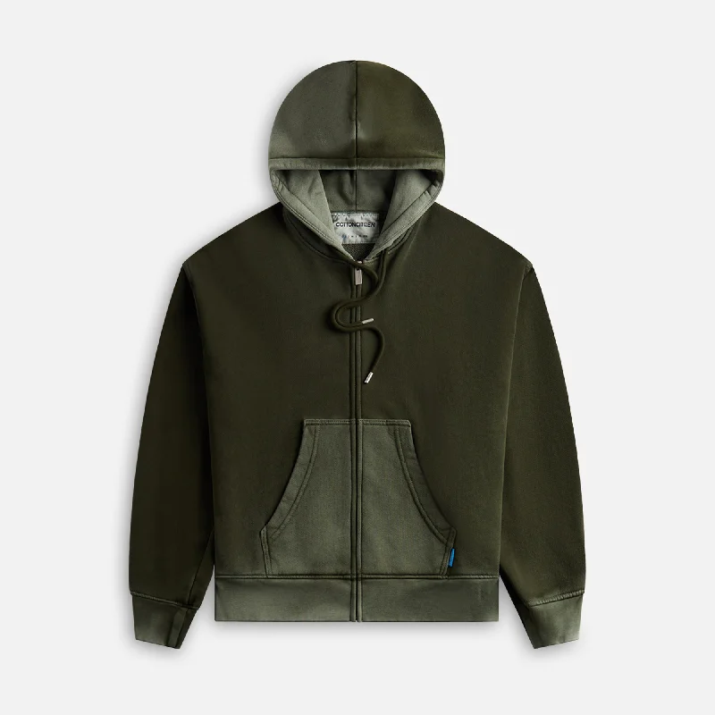Cotton Citizen Boston Zip Hoodie - Vintage Alpine Hoodie with Magnetic Closure Innovative Modern Cotton Citizen Boston Zip Hoodie - Vintage Alpine Hoodie with Magnetic Closure Innovative Modern