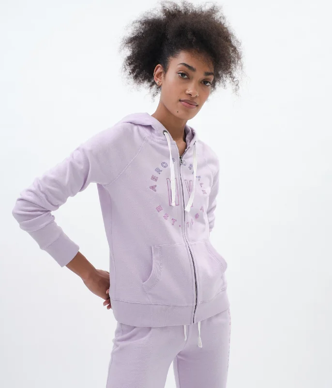 Aeropostale Ombré Aeropostale NY Full-Zip Hoodie Hoodie with Hem Applique Textured Unique Aeropostale Ombré Aeropostale NY Full-Zip Hoodie Hoodie with Hem Applique Textured Unique