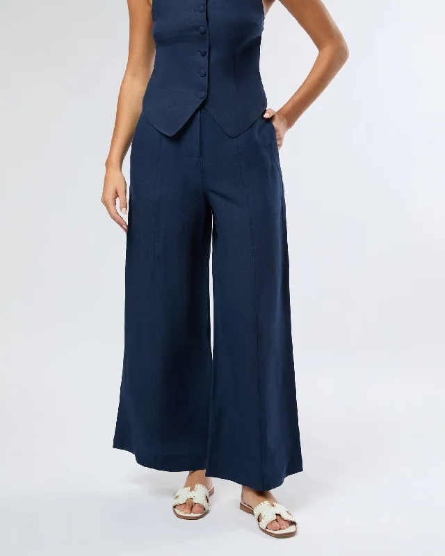 Air Linen Palazzo Pant Formal Dress Pants