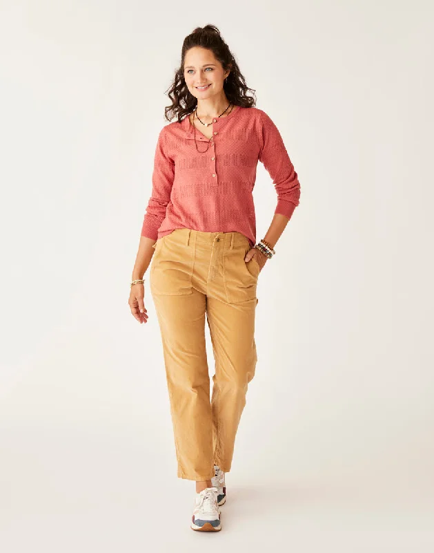 Corey Butter Pant: Camel Soft Wool Pants