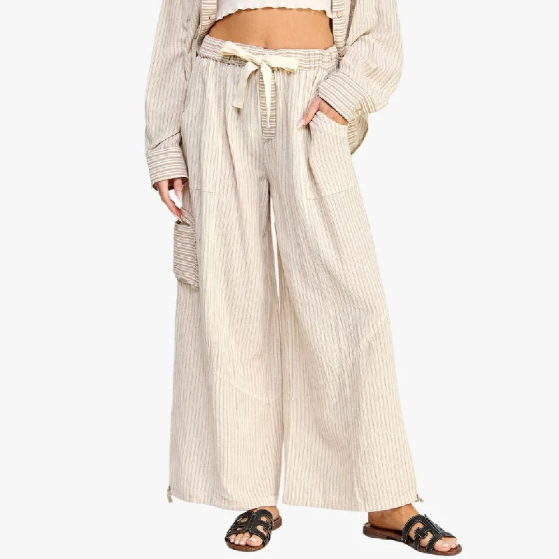 Out From Under Pants (Sand) Relaxed Fit Trousers