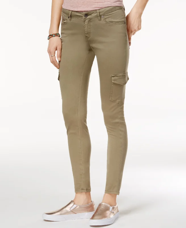 Roxy Juniors Skinny Cargo Pants Cozy Knit Pants