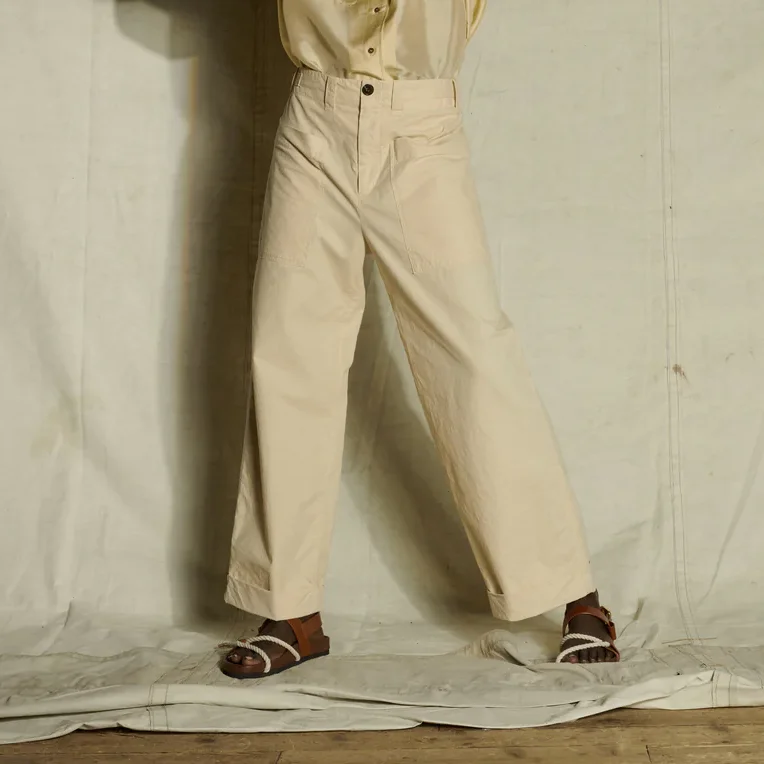 Thabor Pants (Cream) Cozy Maternity Pants