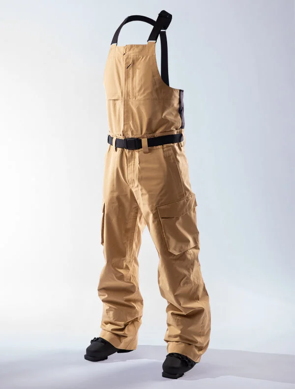 C1 PANTS 3L BIB Elegant Wool Trousers
