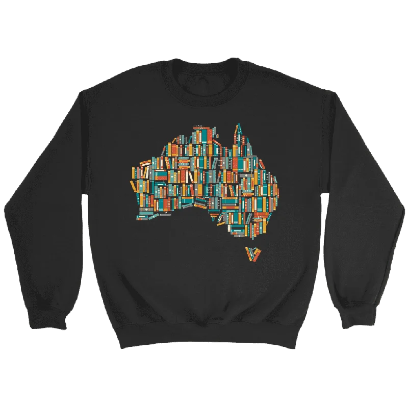 "Australia Bookish Map" Sweatshirt