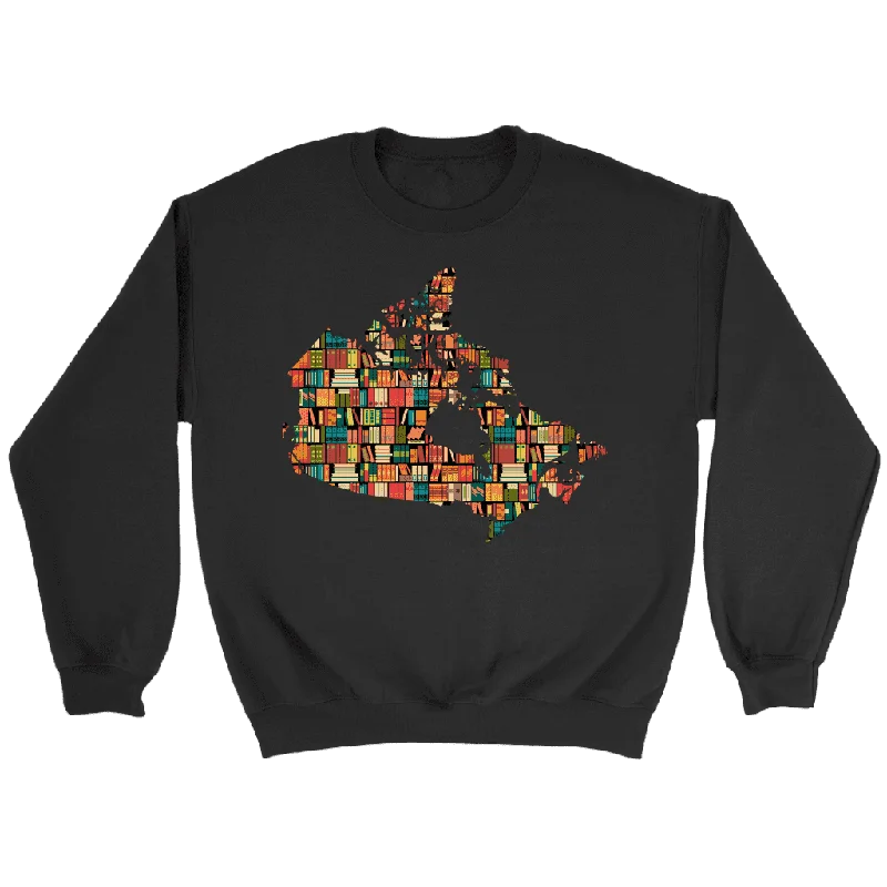 "Canada Bookish Map" Sweatshirt