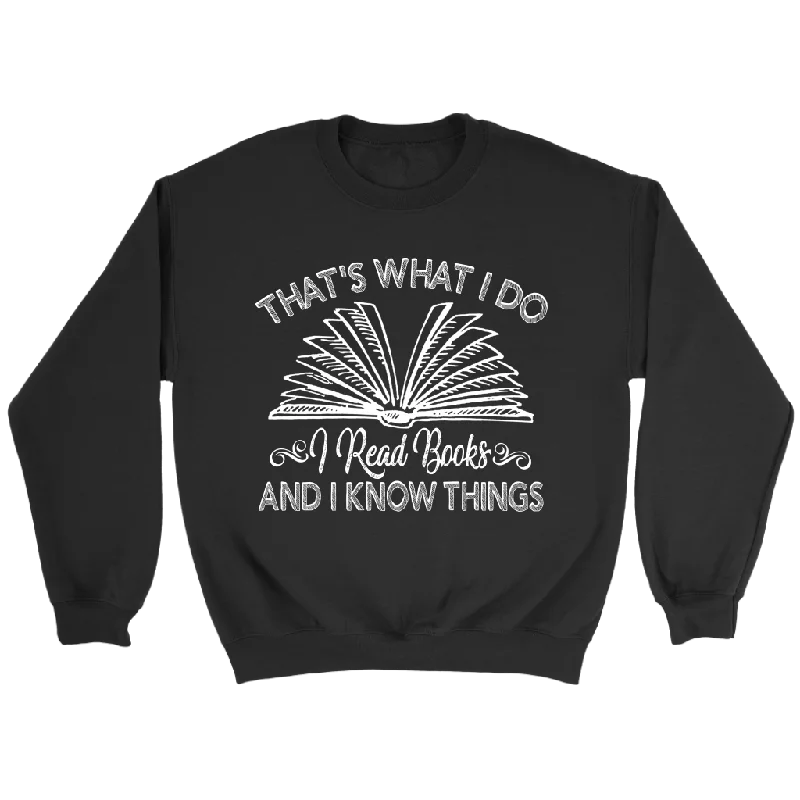 "I Read Books" Sweatshirt