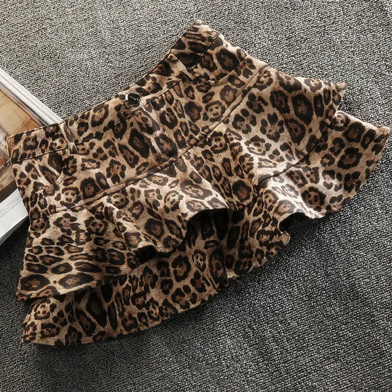 Sexy Leopard Print Pleated Skirt for Women Y2k Mini Skirt Harajuku Hot New Skirts for Women Fashion Short High Waist Hip Skirt cashmere skirt fine Sexy Leopard Print Pleated Skirt for Women Y2k Mini Skirt Harajuku Hot New Skirts for Women Fashion Short High Waist Hip Skirt cashmere skirt fine