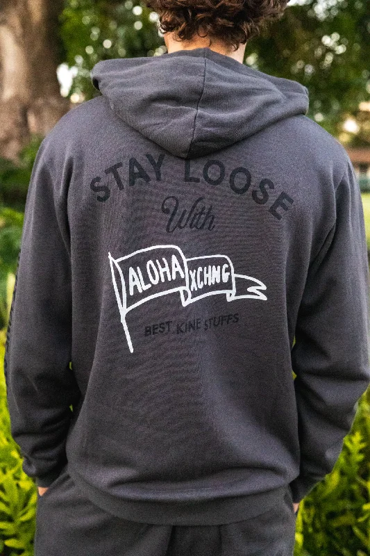 Stay Loose Unisex Zip Up Hoodie