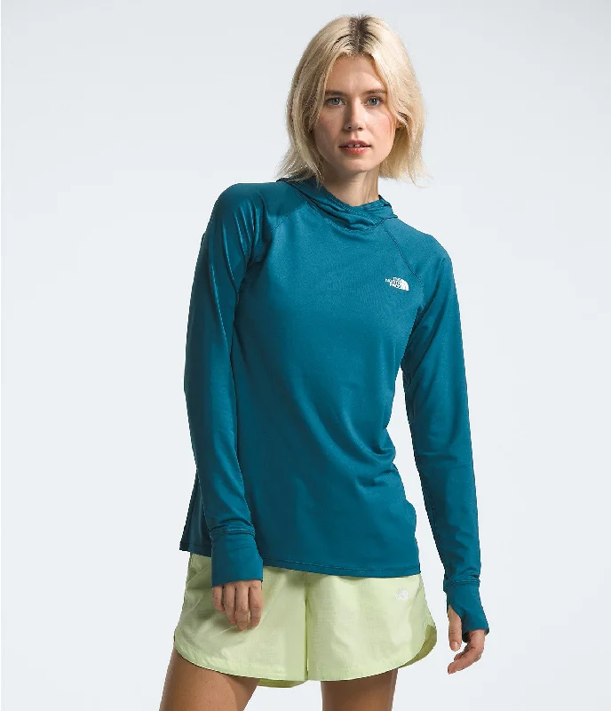 Women's Class V Water Hoodie - Blue Moss