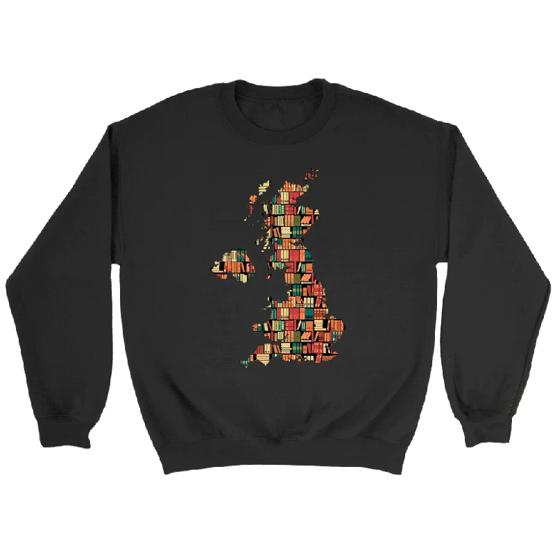 "UK Bookish Map" Sweatshirt