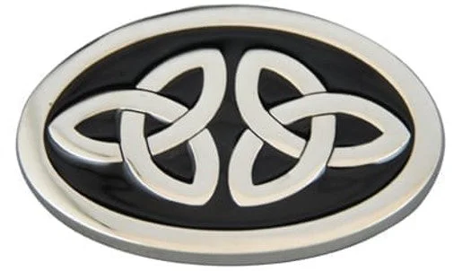 Pant Belt Buckle - Oval Trinity