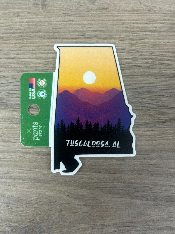 Sunset state Logo w/ Tuscaloosa Rugged