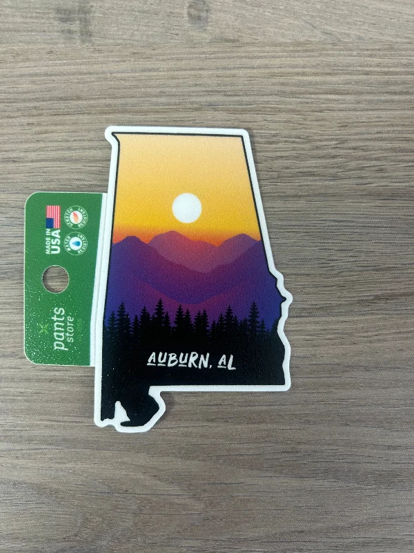 Sunset State Logo w/ Auburn Rugged