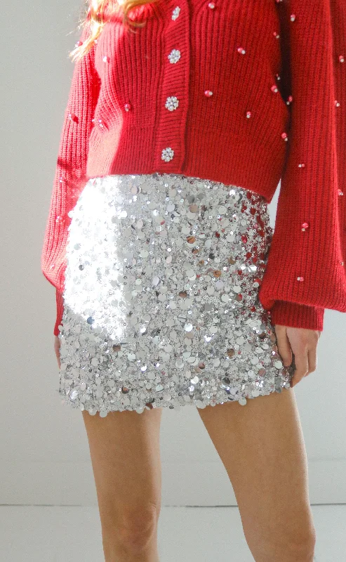 show me your mumu: all night skort - silver